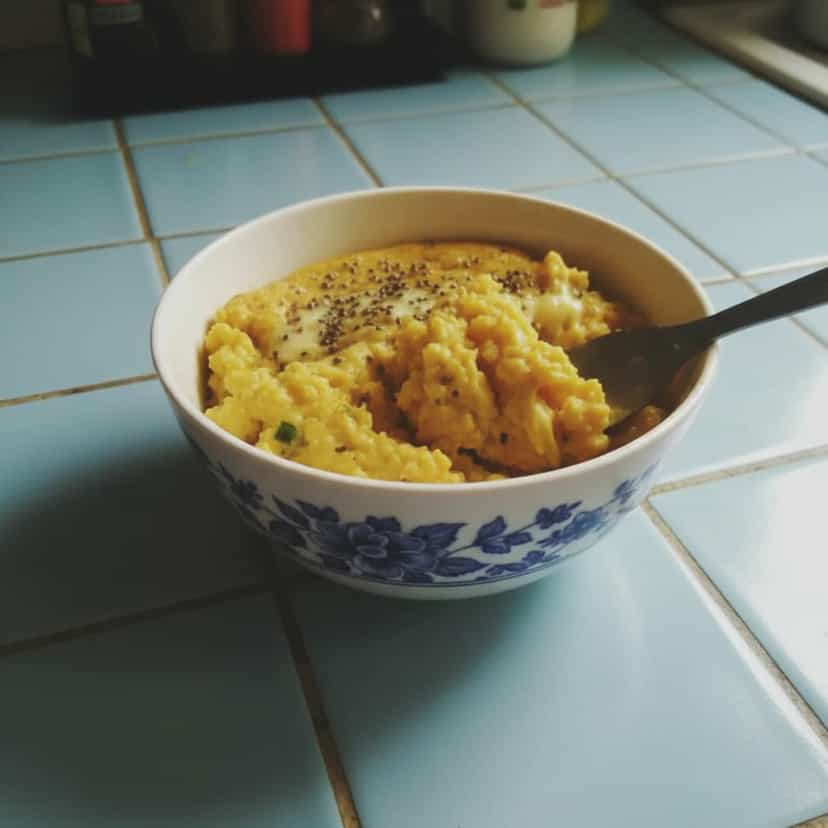 Foto deliciosa de Torta Fit de Frango no Micro-ondas pronta para servir - No Micro-ondas