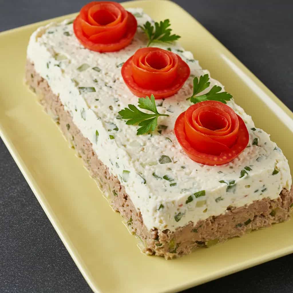 Torta Fria de Sardinha Light