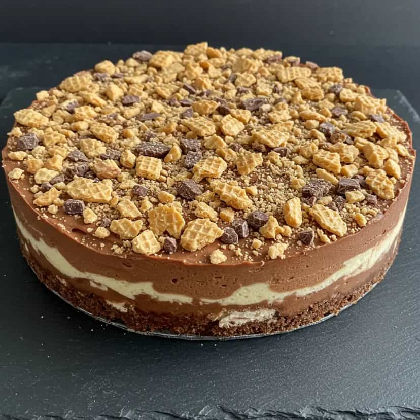 Foto deliciosa de Torta Gelada de Bis pronta para servir - Doces Gelados & Sorvetes
