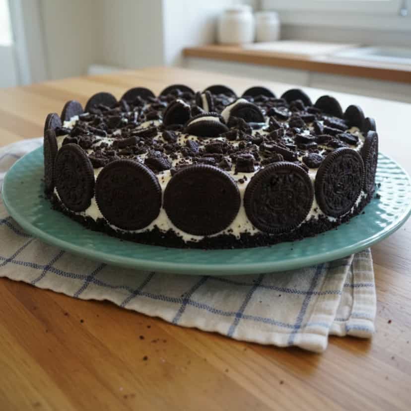 Foto deliciosa de Torta Gelada de Oreo pronta para servir - Tortas & Tortinhas