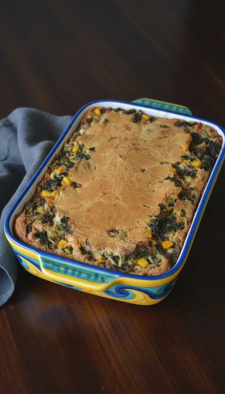 Foto deliciosa de Torta Integral de Espinafre e Atum pronta para servir - Tortas Salgadas