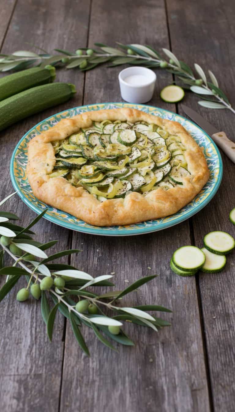 Foto deliciosa de Torta Low Carb de Abobrinha e Atum pronta para servir - Tortas Salgadas