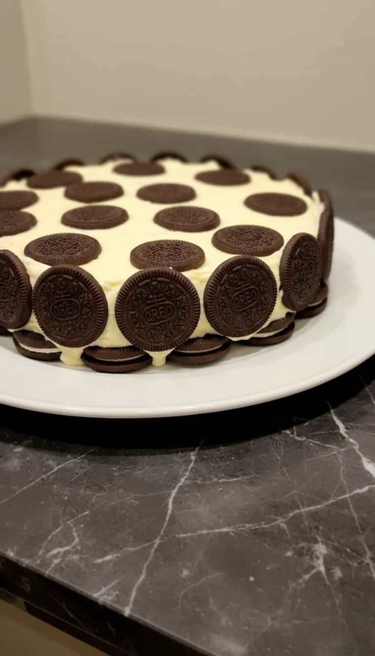 Foto deliciosa de Torta Mosaico de Negresco pronta para servir - Tortas & Tortinhas