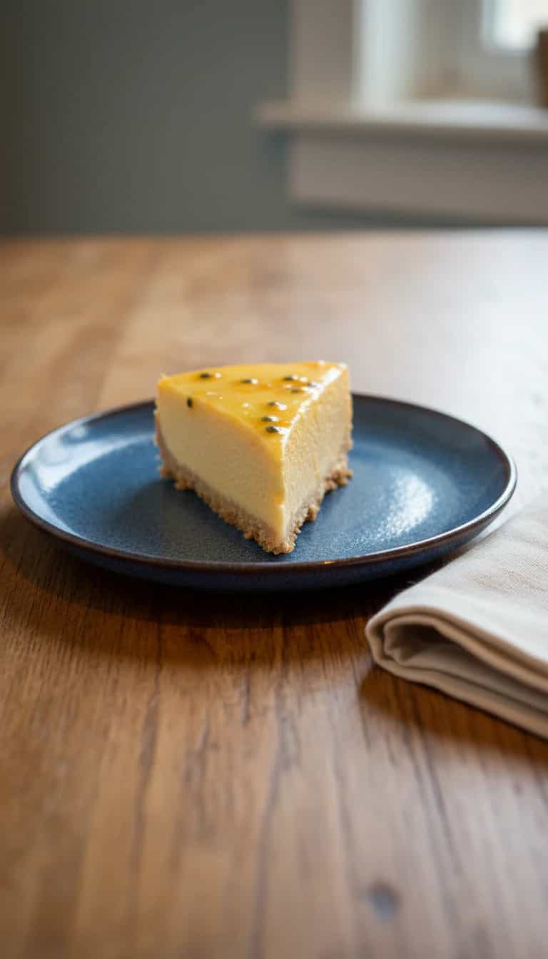 Foto deliciosa de Torta Mousse Leve de Maracujá pronta para servir - Tortas & Tortinhas