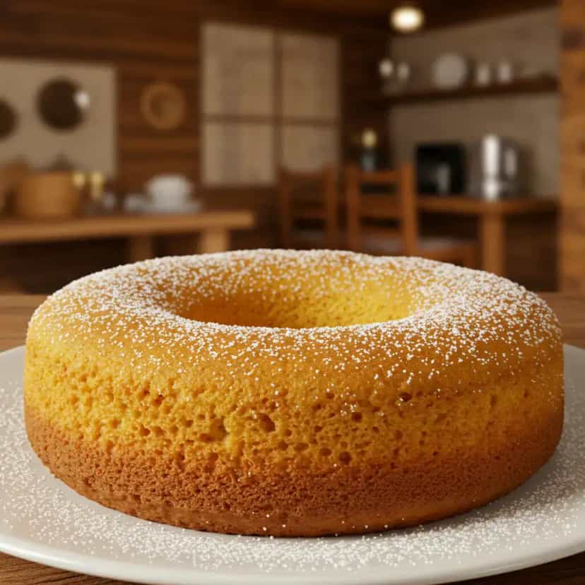 Foto deliciosa de Torta Paulista (torta de amendoim) pronta para servir - Tortas & Tortinhas