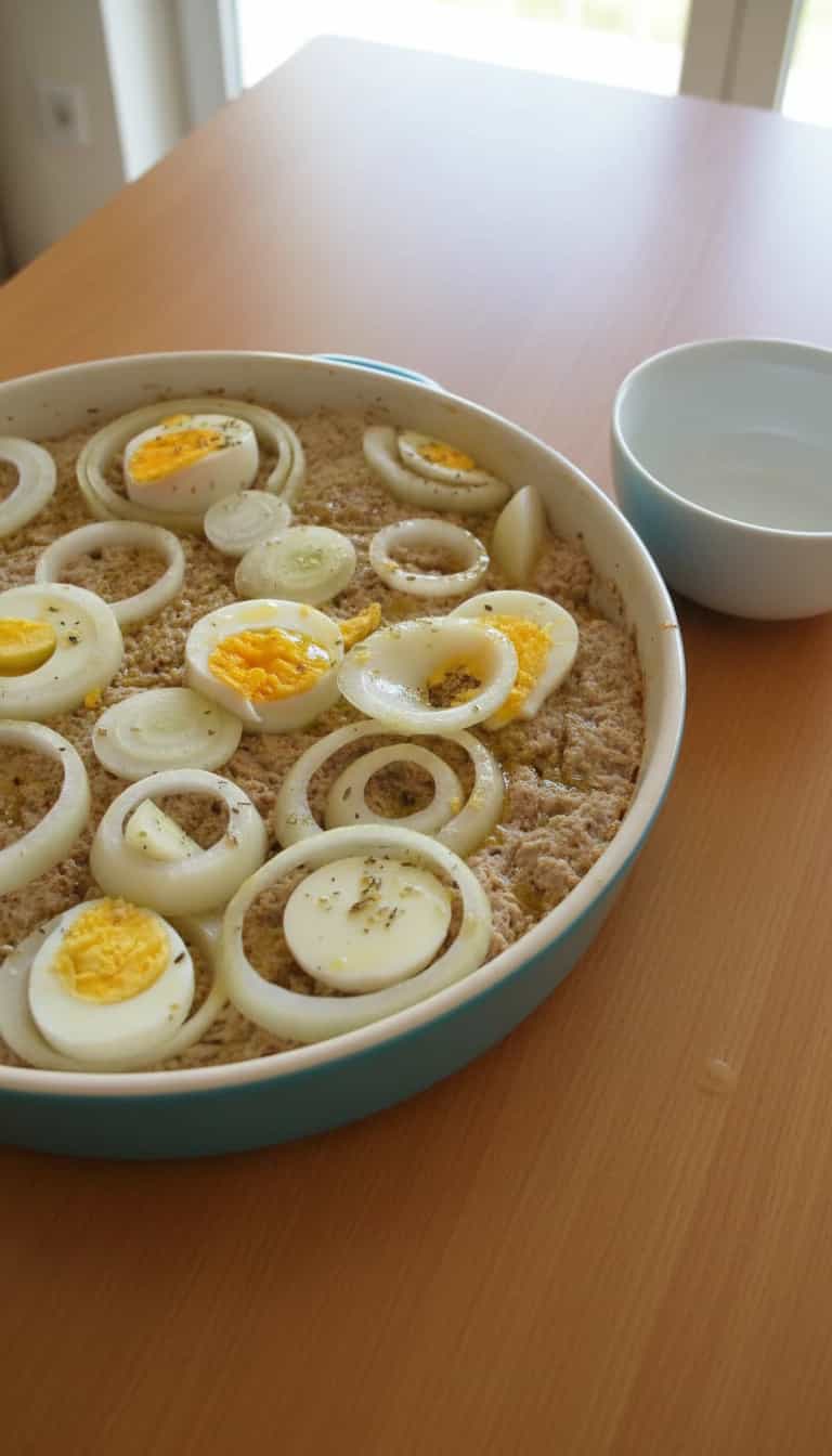 Foto deliciosa de Torta Portuguesa de Salsichas pronta para servir - Tortas Salgadas
