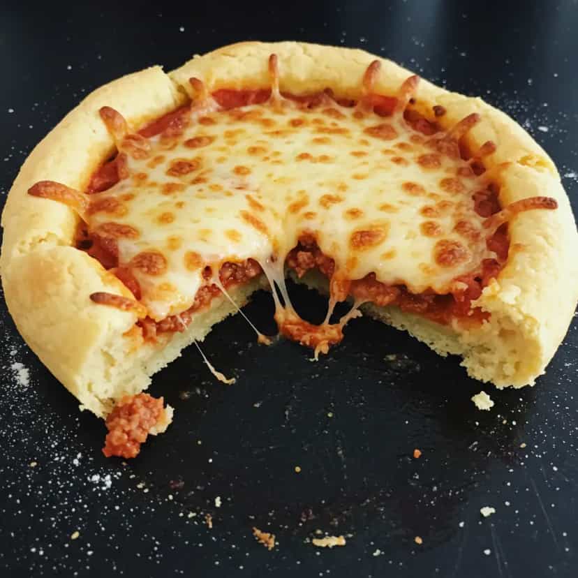 Foto deliciosa de Torta Relâmpago de Queijo pronta para servir - Outras Receitas