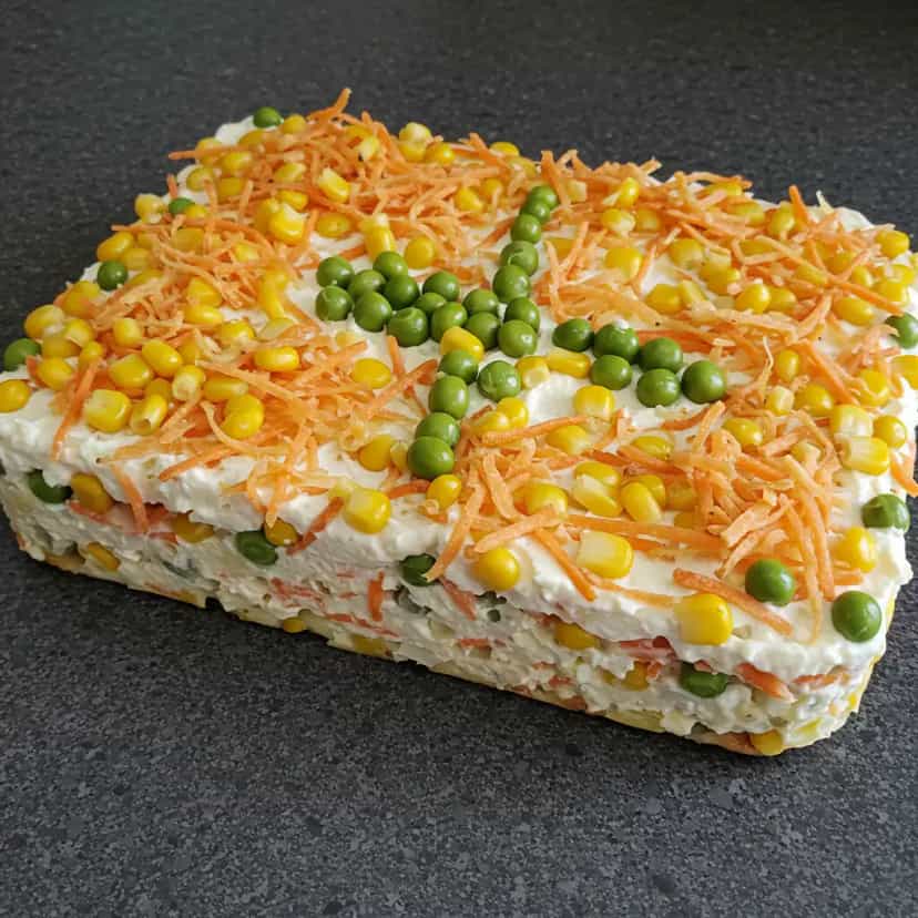 Foto deliciosa de Torta Salgada de Frango e Pão de Forma pronta para servir - Tortas Salgadas