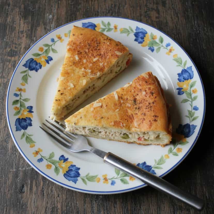 Foto deliciosa de Torta Salgada de Legumes pronta para servir - Outras Receitas