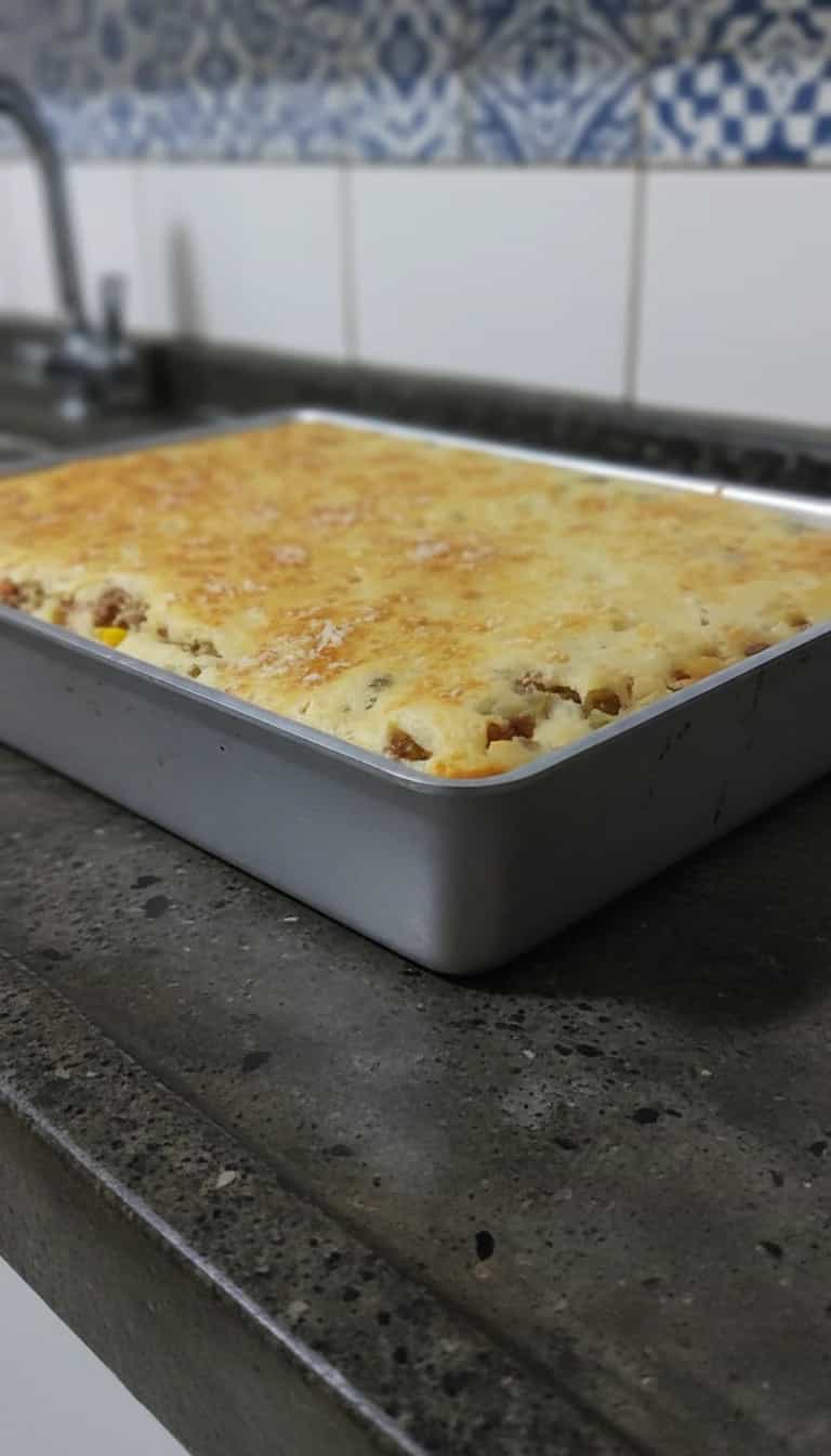 Foto deliciosa de Torta Salgada de Liquidificador pronta para servir - Outras Receitas