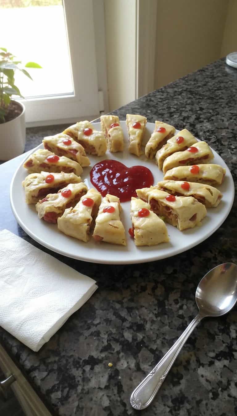 Foto deliciosa de Torta Salgada de Microondas Rápida pronta para servir - No Micro-ondas