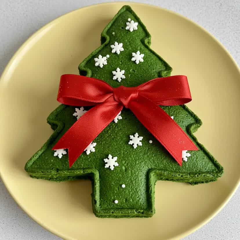 Foto deliciosa de Torta Salgada de Natal pronta para servir - Tortas Salgadas