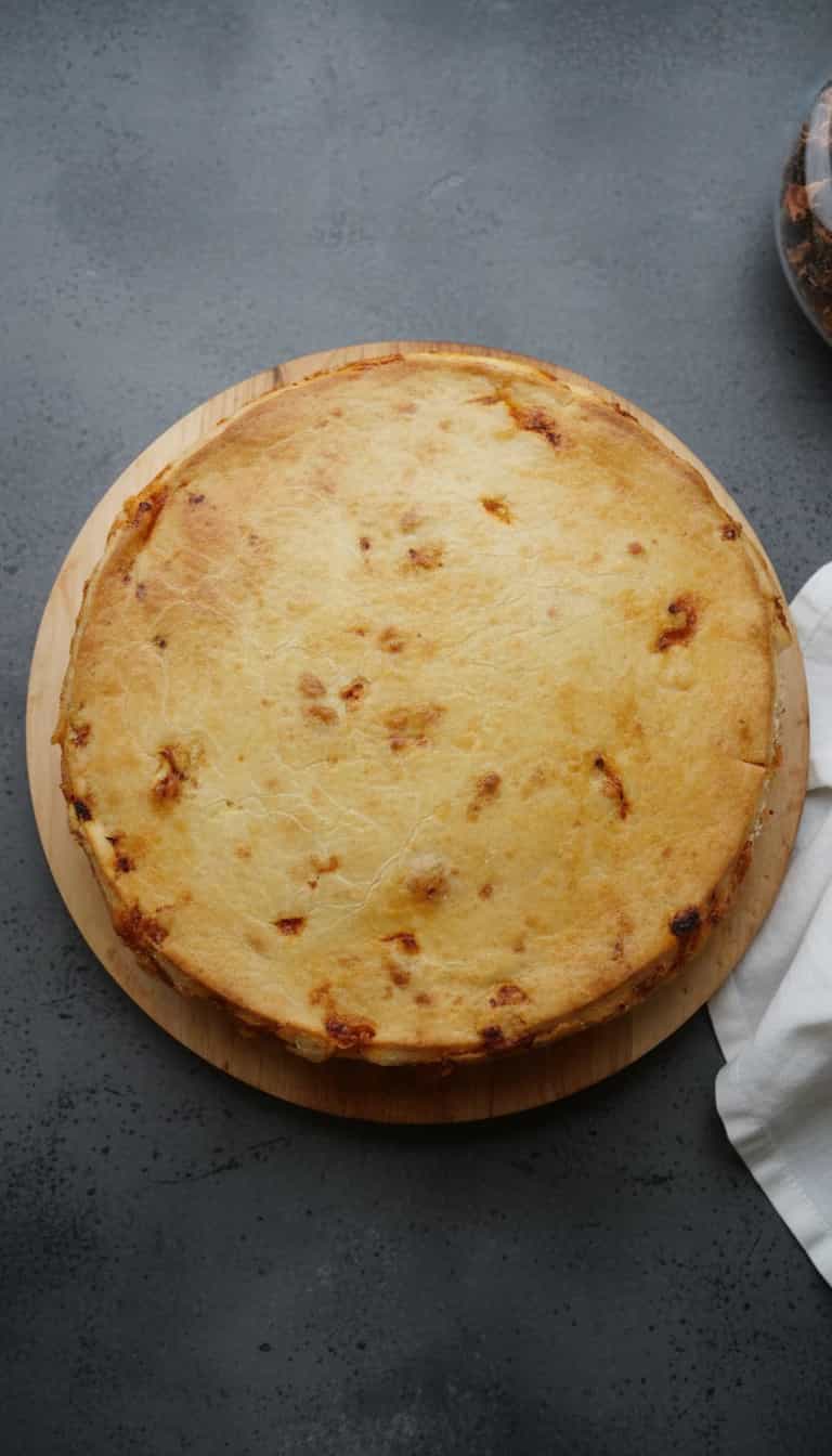 Foto deliciosa de Torta Salgada de Pernil pronta para servir - Outras Receitas