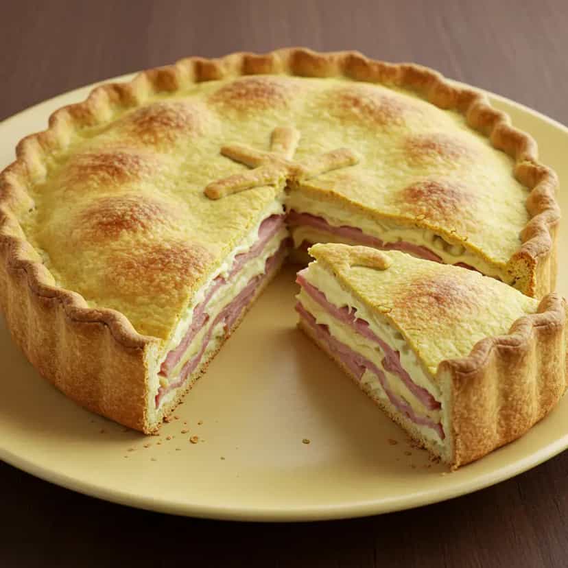 Foto deliciosa de Torta Salgada Simples e Rápida pronta para servir - Outras Receitas