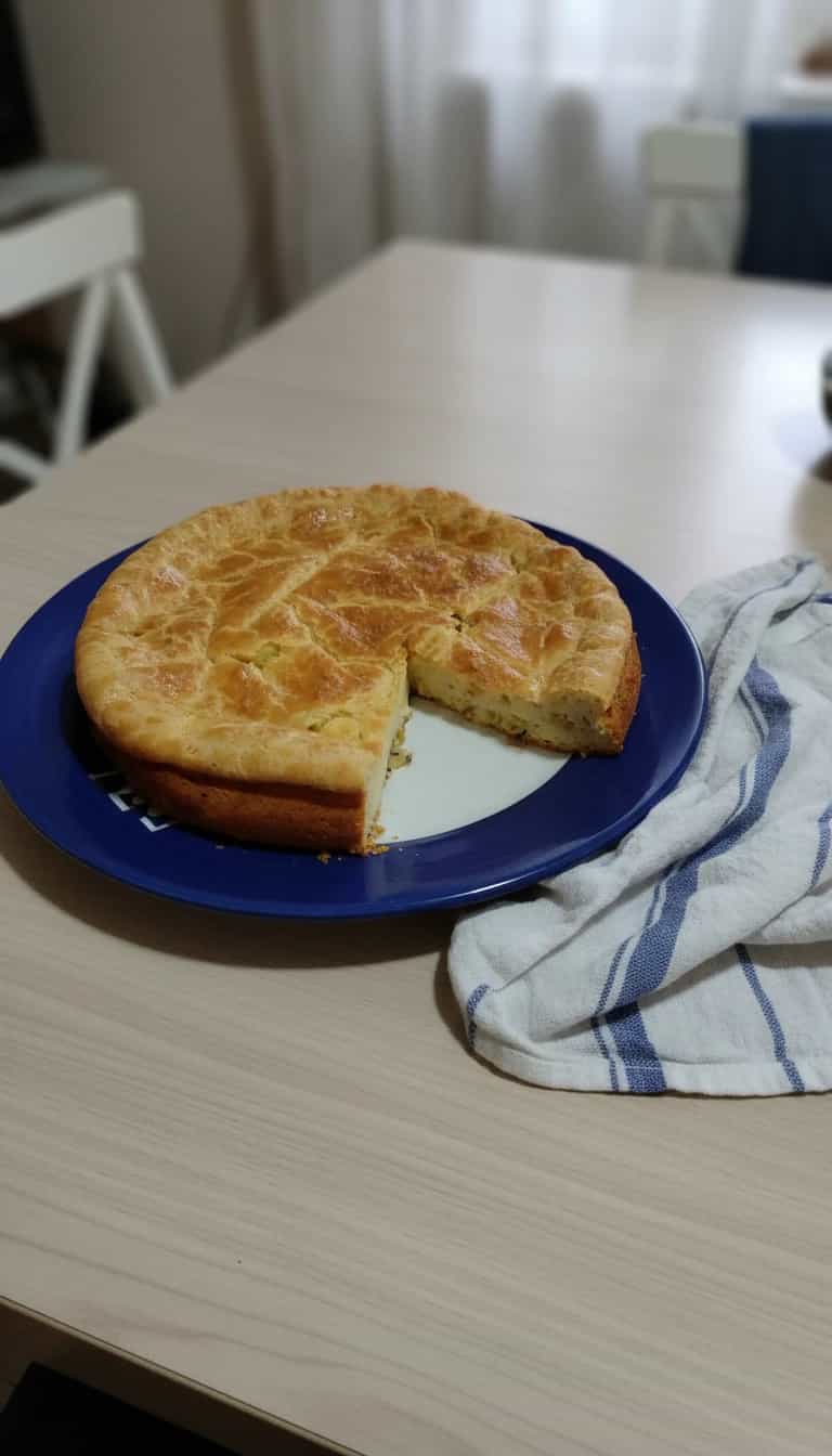 Foto deliciosa de Torta Simples de Alho-Poró pronta para servir - Outras Receitas