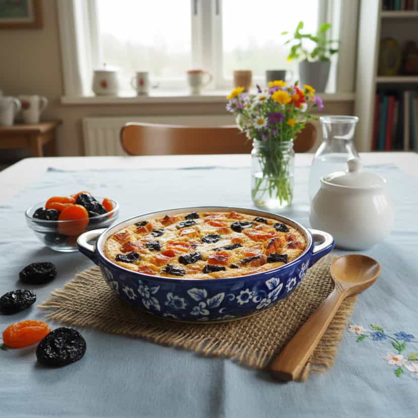 Foto deliciosa de Torta Síria de Nozes e Frutas Secas pronta para servir - Tortas & Tortinhas