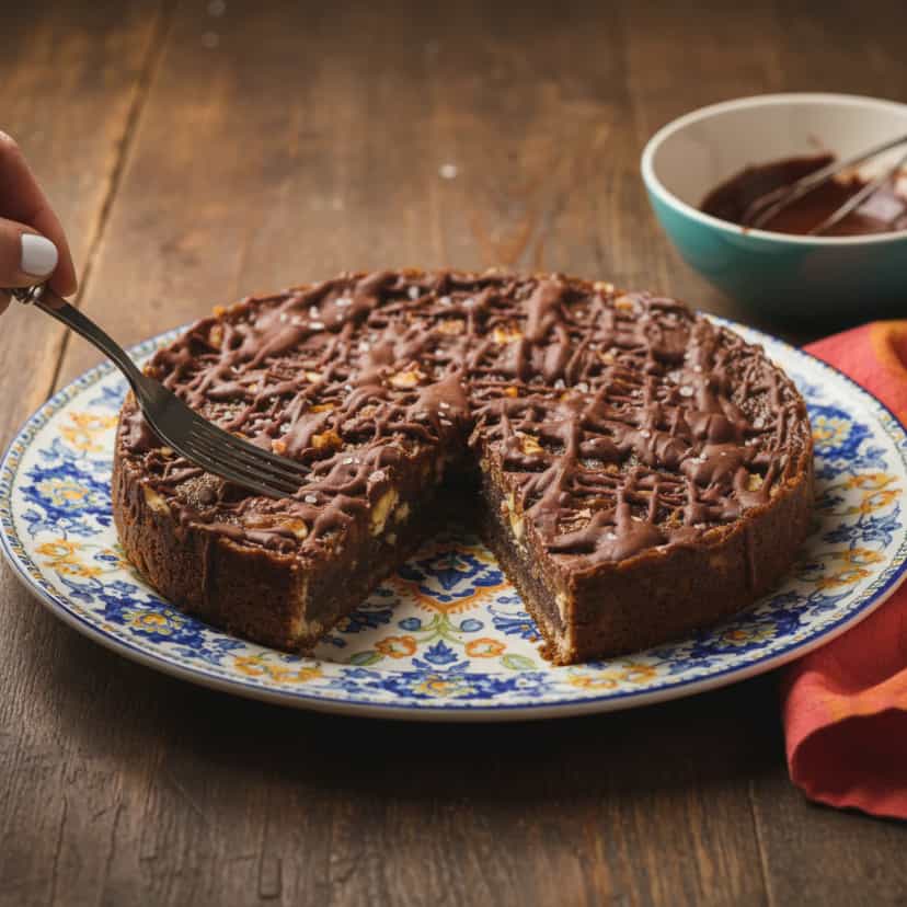 Foto deliciosa de Torta Sonho de Valsa Gelada pronta para servir - Tortas & Tortinhas
