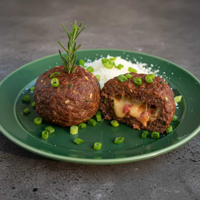 Foto deliciosa de Tortas de Carne Moída pronta para servir - Tortas Salgadas