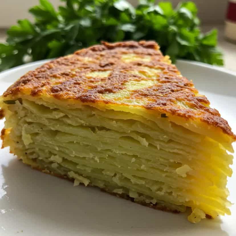 Foto deliciosa de Tortilha de Batata pronta para servir - Outras Receitas