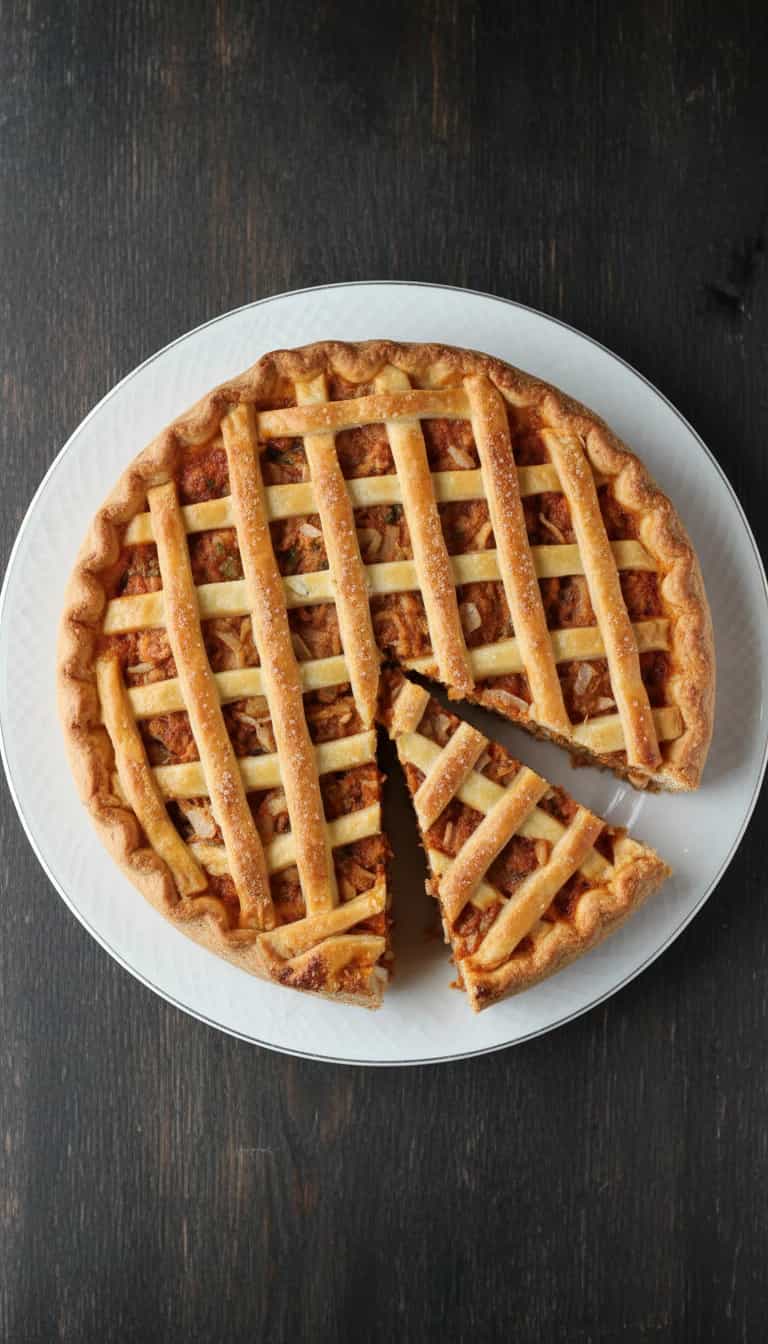 Foto deliciosa de Trançado de Palmito Cremoso pronta para servir - Massas & Macarrão
