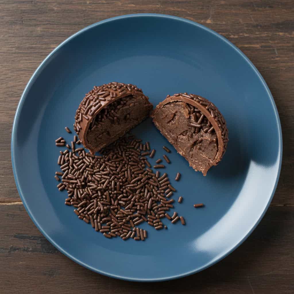 Trufa de brigadeiro da Elena