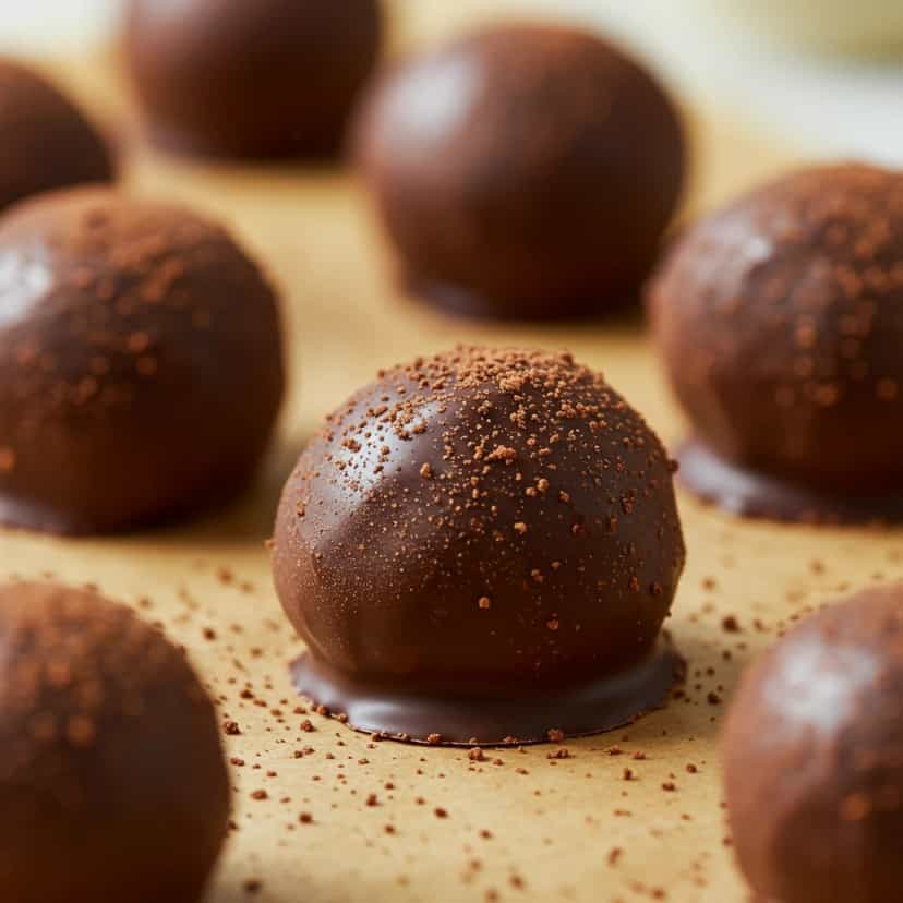 Foto deliciosa de Trufas Brasileiras de Maracujá pronta para servir - Outras Receitas