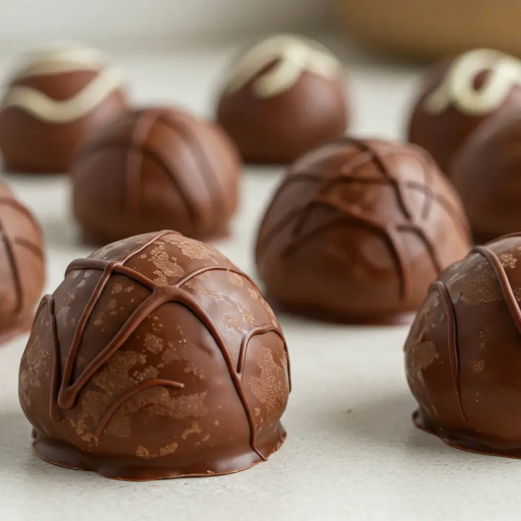 Trufas de Chocolate ao Leite