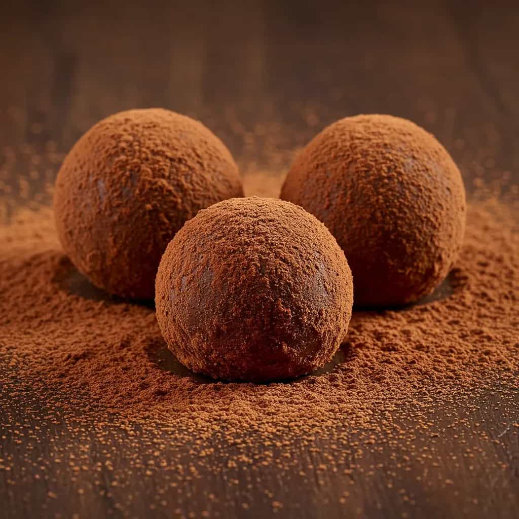 Trufas Tradicionais de Chocolate