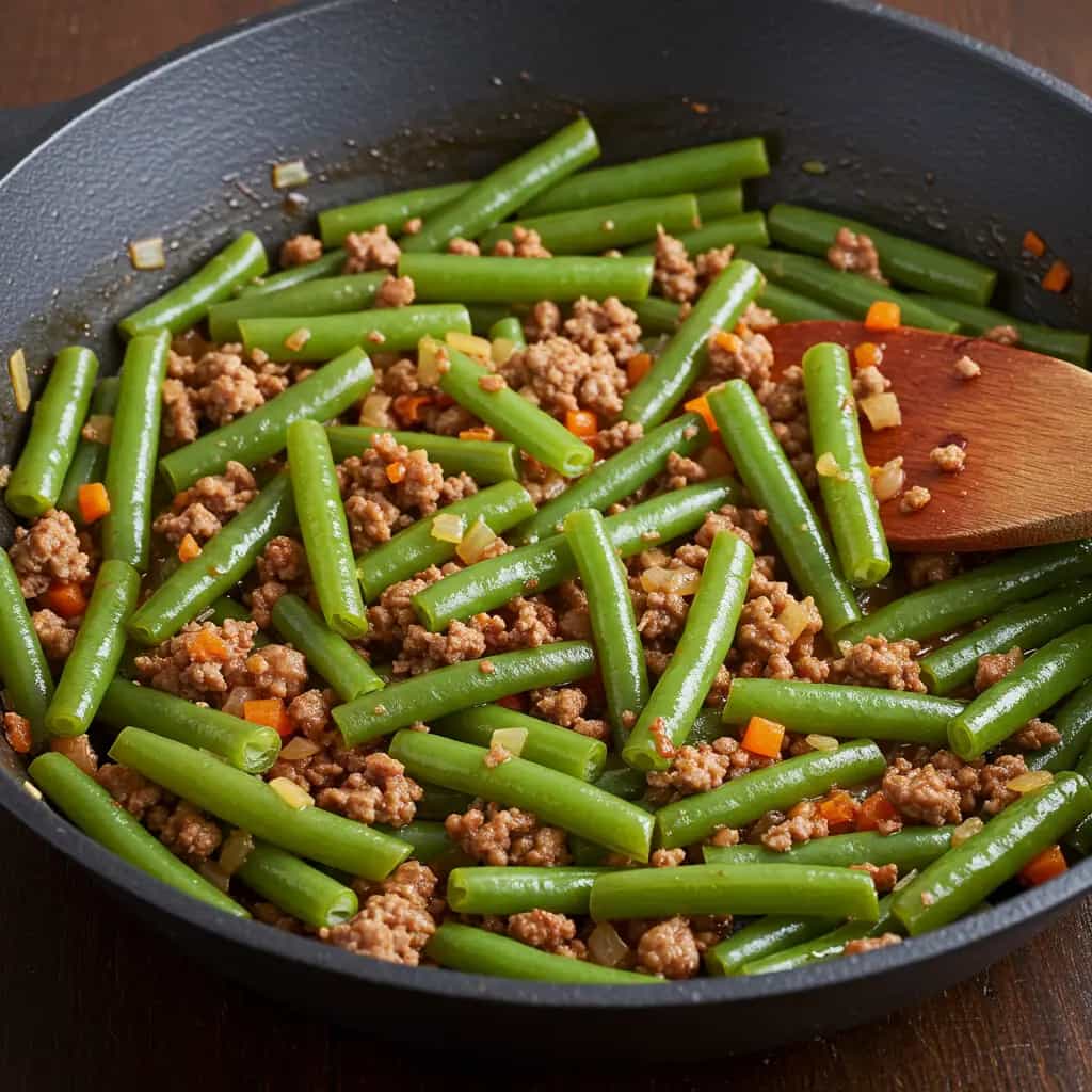 Vagem com Carne Moída