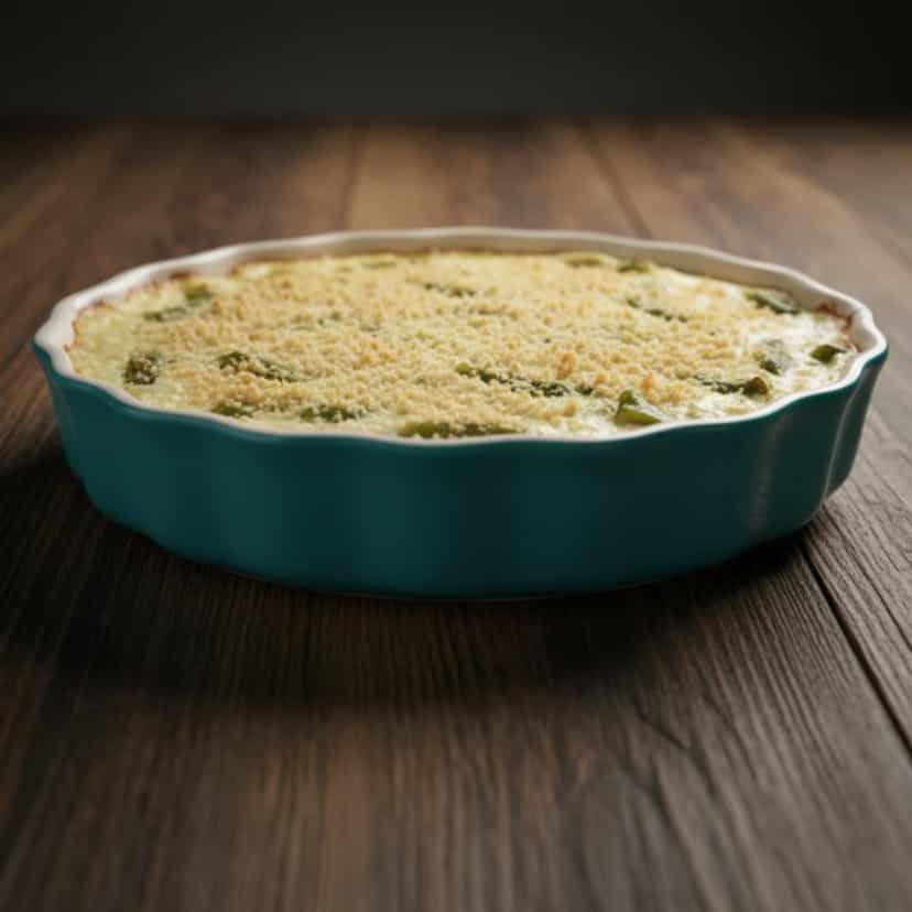 Foto deliciosa de Vagem Cremosa ao Forno pronta para servir - Almoço & Jantar