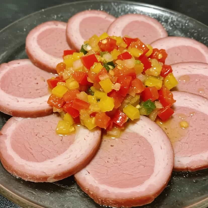 Foto deliciosa de Vinagrete de Lombinho Canadense pronta para servir - Outras Receitas