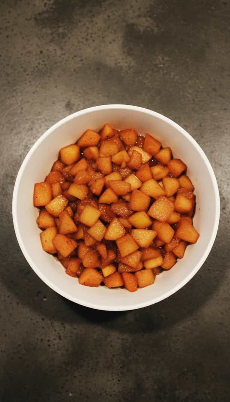 Foto deliciosa de Vinho Quente com Especiarias e Maçã pronta para servir - Bebidas Quentes
