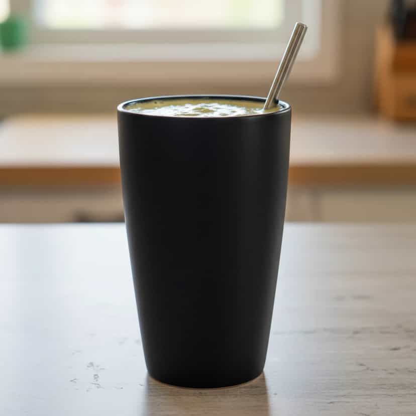 Foto deliciosa de Vitamina Cremosa de Abacate e Banana pronta para servir - Outras Receitas