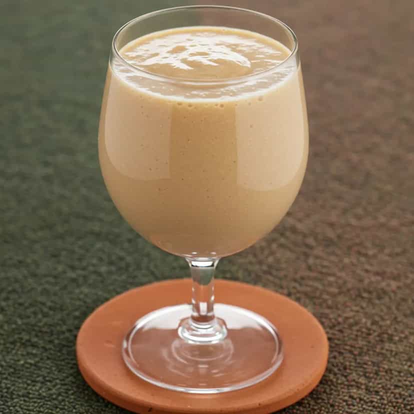 Foto deliciosa de Vitamina Cremosa de Banana com Canela pronta para servir - Sucos & Smoothies