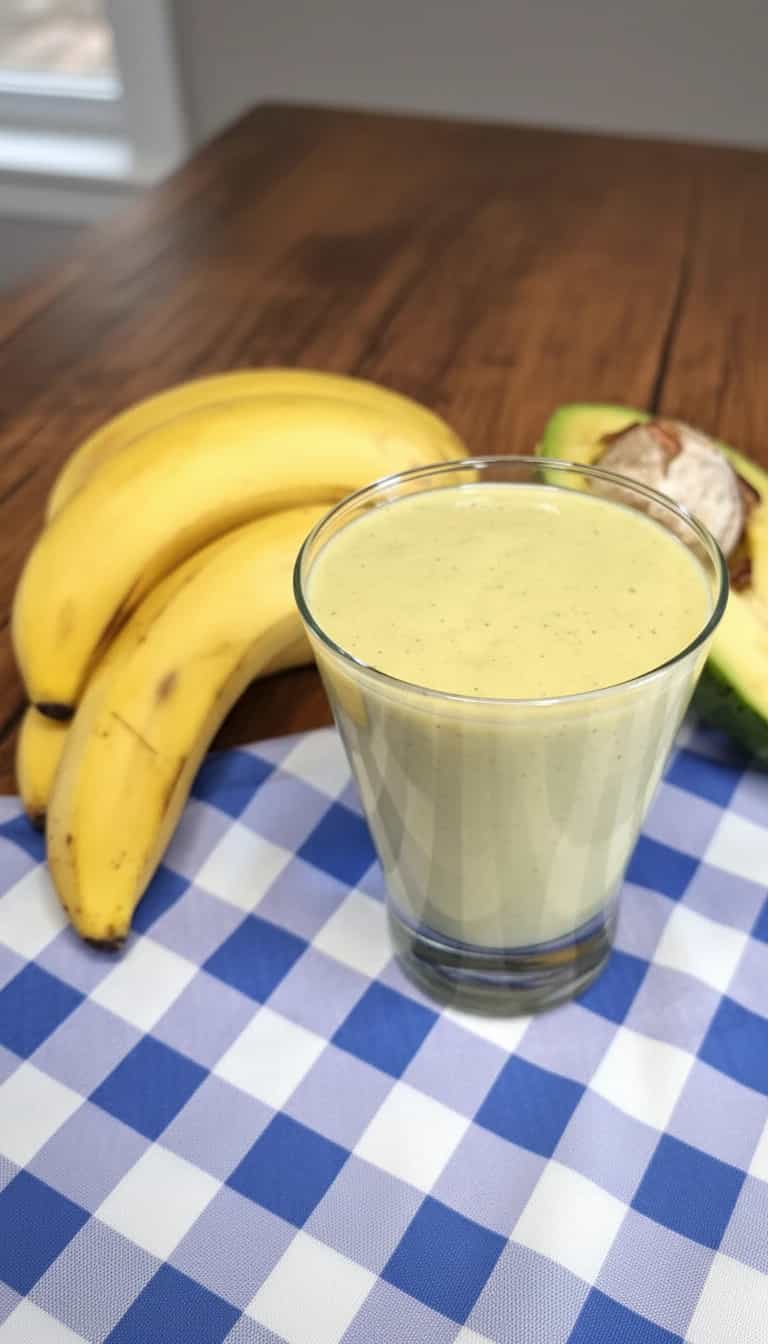 Vitamina de Abacate e Banana