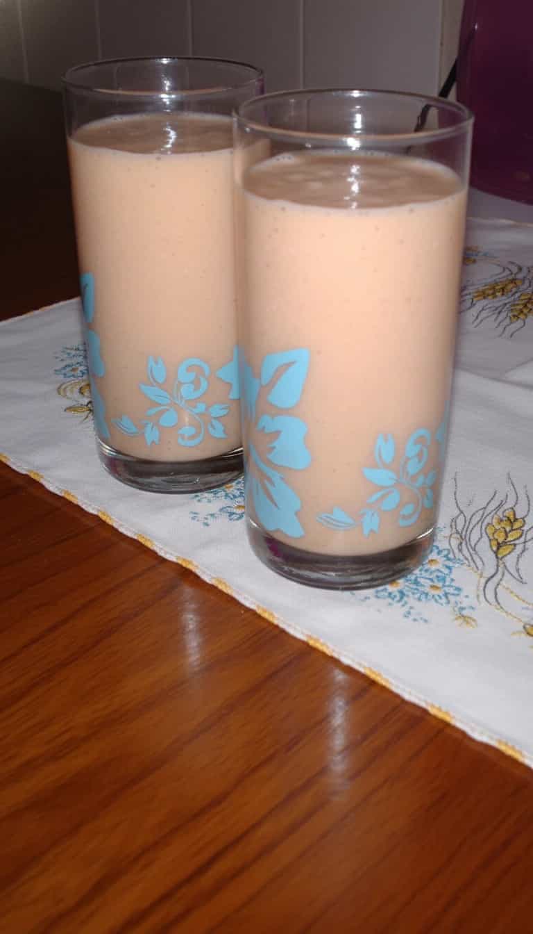 Vitamina de Mamão com Aveia