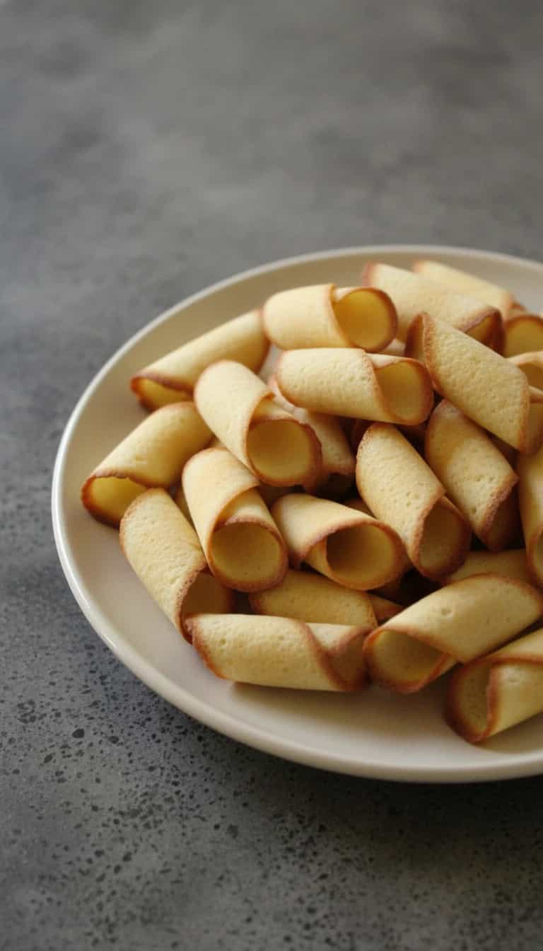 Foto deliciosa de Waffers Amanteigados pronta para servir - Outras Receitas
