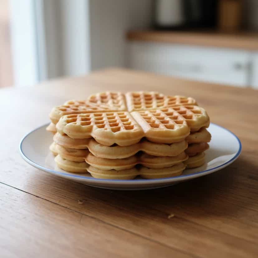 Foto deliciosa de Waffle da Priscila Mello Aguiar pronta para servir - Panquecas & Waffles