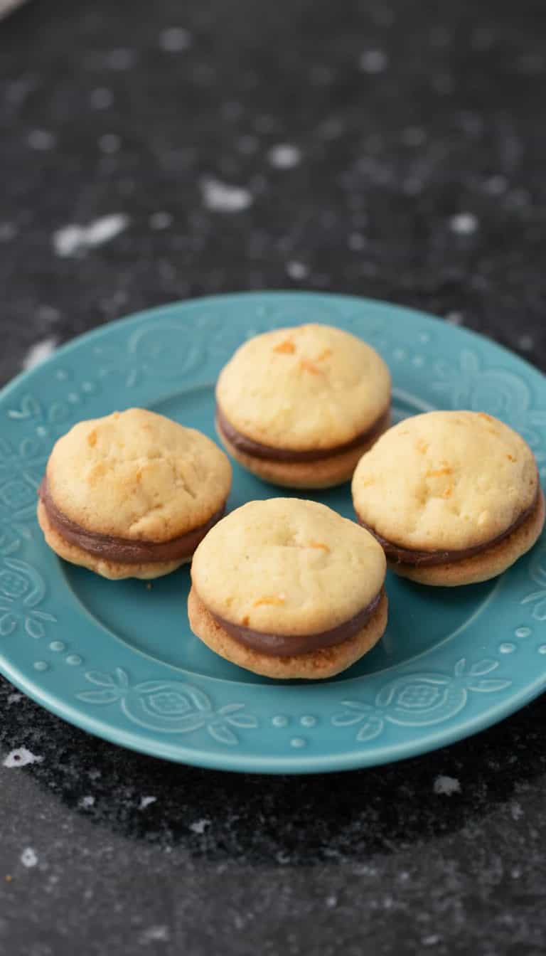 Foto deliciosa de Whoopie Pies de Cenoura Caseiros pronta para servir - Outras Receitas