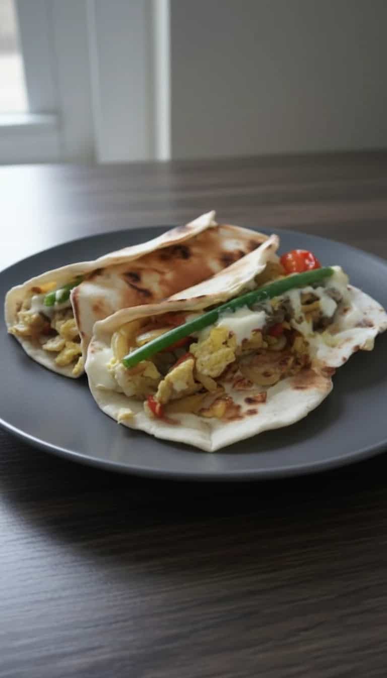 Foto deliciosa de Wrap de Bacalhau pronta para servir - Outras Receitas