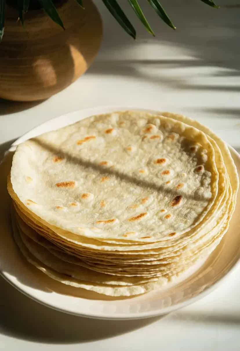 Foto deliciosa de Wrap Low Carb de Farinha de Amêndoa pronta para servir - Low Carb