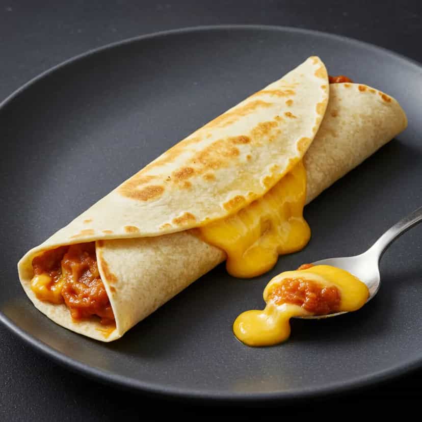 Foto deliciosa de Wraps de Frango ao Molho Cheddar pronta para servir - Salgadinhos