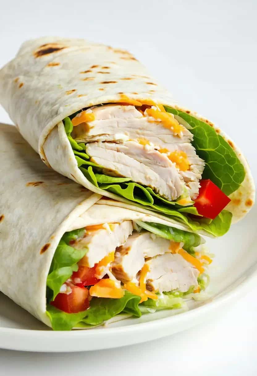 Wraps de Pão de Fubá