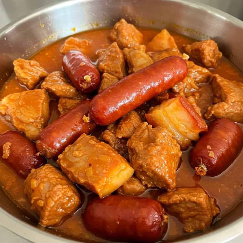 Foto deliciosa de Xinxim de Bofe pronta para servir - Pratos Brasileiros Icônicos