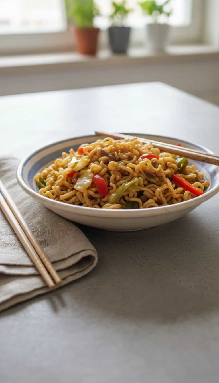 Foto deliciosa de Yakissoba Completo pronta para servir - Bowls & Noodles