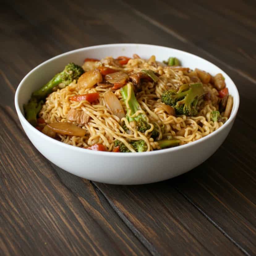 Foto deliciosa de Yakissoba Tradicional pronta para servir - Bowls & Noodles
