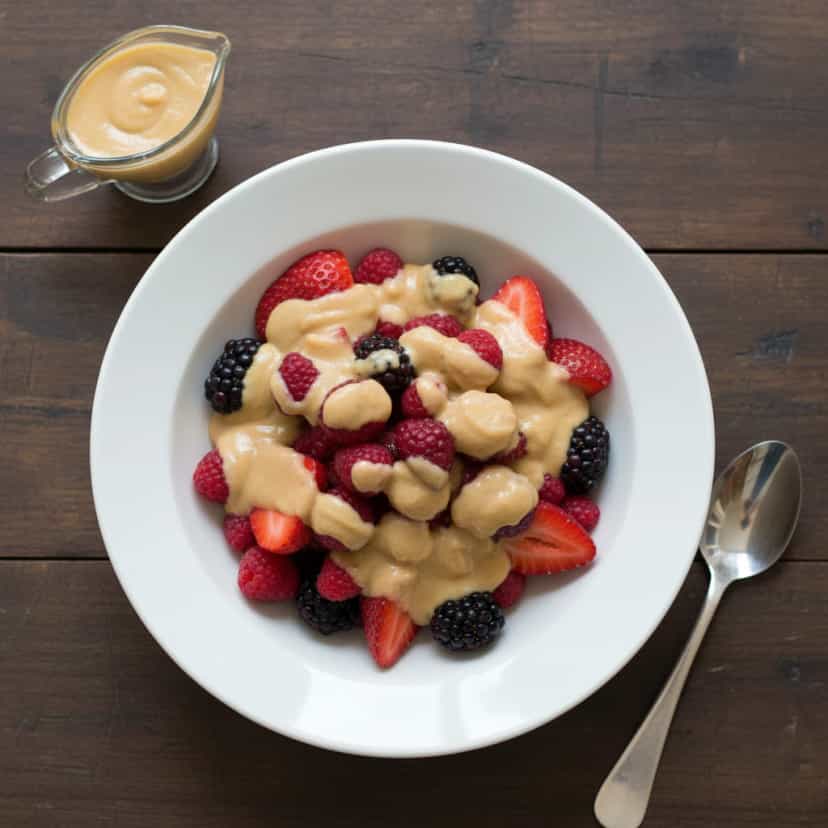 Foto deliciosa de Zabaione Gelado com Canela e Porto pronta para servir - Pudins & Cremes