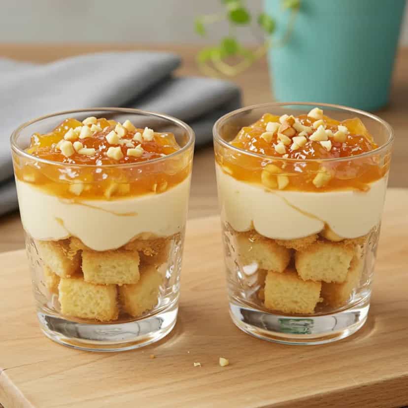 Foto deliciosa de Zuppa Inglese Brasileira pronta para servir - Pudins & Cremes