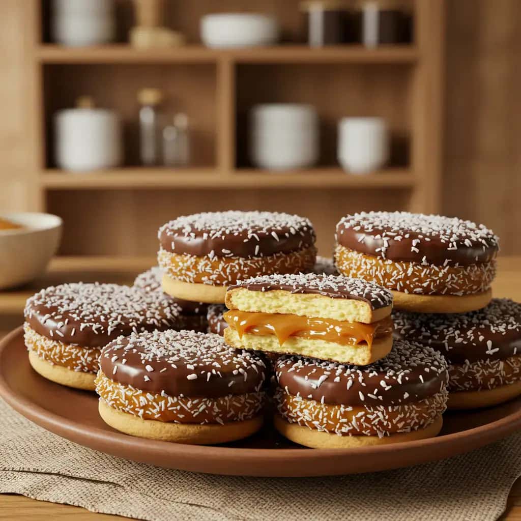 Alfajor Caseiro: Equilíbrio Perfeito