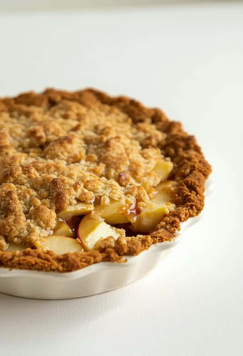 Crumble de Maçã Super Prático
